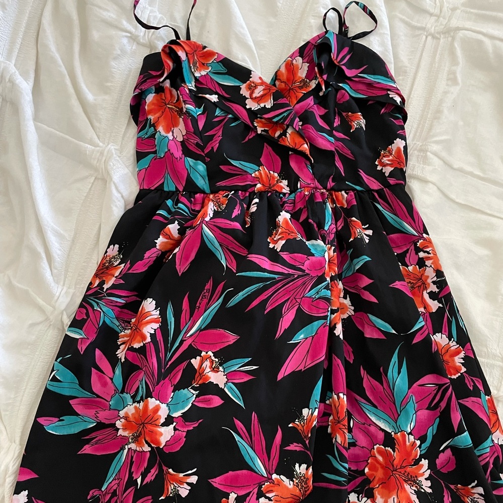 Floral mini dress